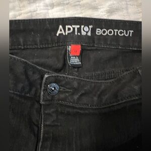 Apt 9 Black Bootcut Denim